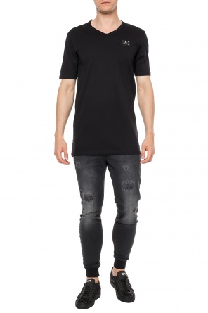 Appliqued t-shirt, zdjęcie 2 Appliqued t-shirt od Philipp Plein